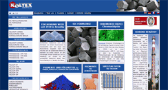 Desktop Screenshot of koltex.cz