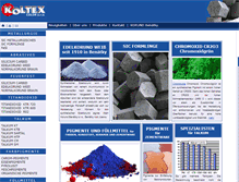 Tablet Screenshot of koltex.cz