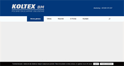Desktop Screenshot of koltex.pl