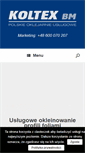Mobile Screenshot of koltex.pl